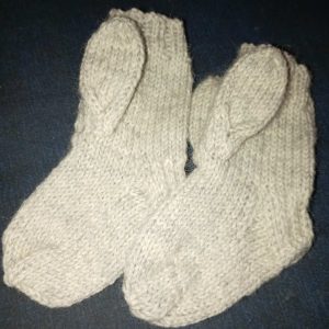 Pupun korva villasukat